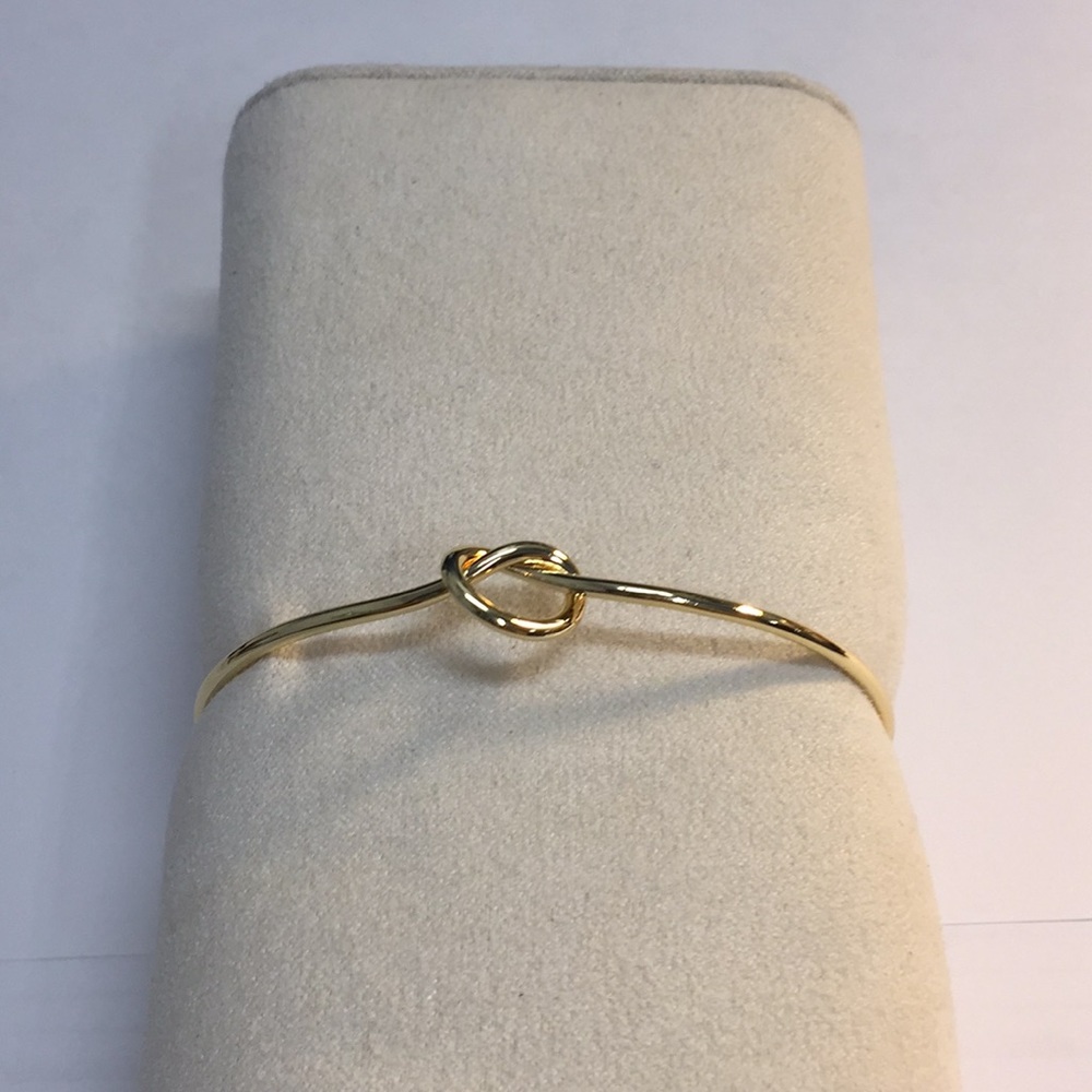 Gold Love Knot Bracelet